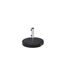 Pied de Parasol Rond en Granite Stathera 50cm Gris-2