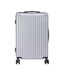 Valise Voyage Motif/style Côtelé 56 Cm X 36 Cm X 23 Cm Argenté Linea-1