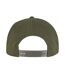 Casquette De Baseball Yupoong Adulte Vert Olive Noir Flexfit-2
