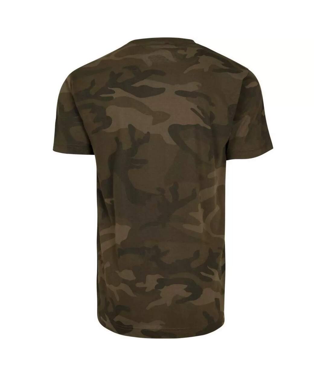 T-shirt Motif/style Camouflage Homme Vert Camouflage Build Your Brand-2