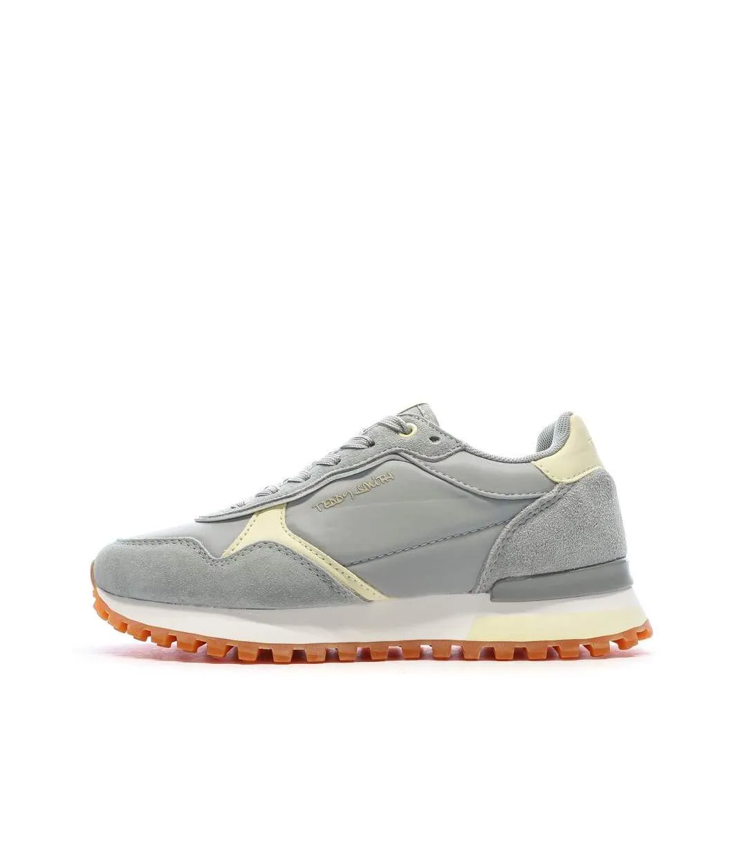 Baskets verte/jaune femme teddy smith 120515-1