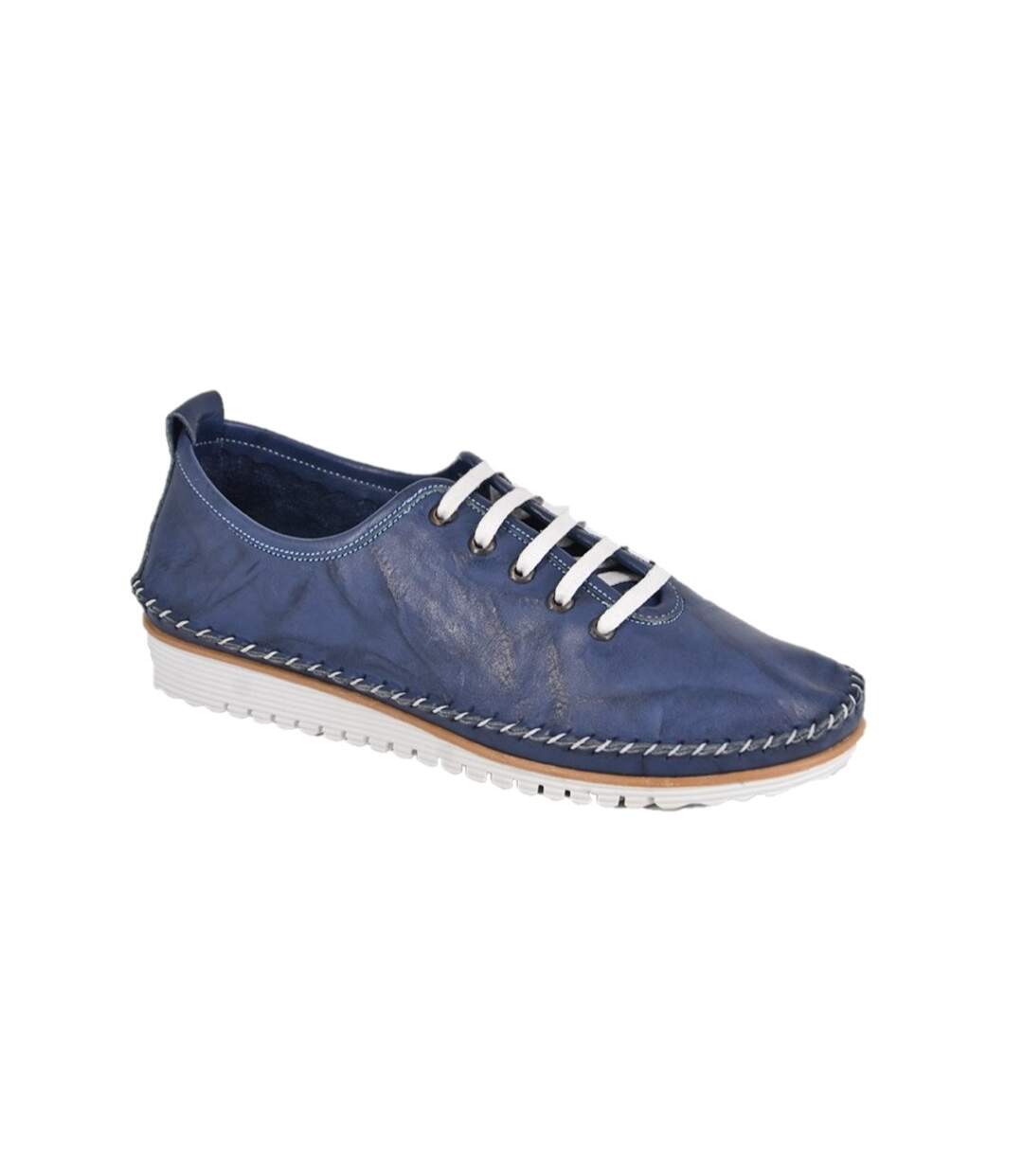 Baskets flexi femme bleu marine Mod Comfys-1