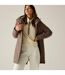 Veste Motif/style Imperméable Femme Marron Foncé Beige Clair Regatta-4