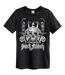 T-shirt Style Black Sabbath Dancing Skulls Adulte Noir Amplified-1