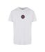 T-shirt Motif/style Écusson Ballin Homme Blanc Mister Tee-2