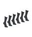 Lot de 6 paires de chaussettes mi-hautes homme Ecopack Athena-2