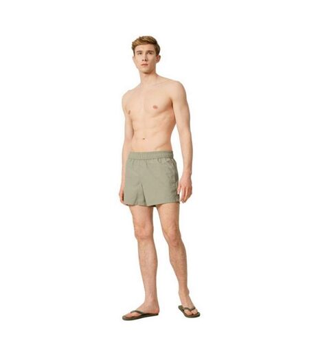 Short De Bain Motif/style Uni Homme Vert Outhorn