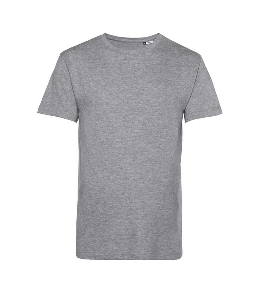 Mens E150 T-shirt Grey Heather B&C-1