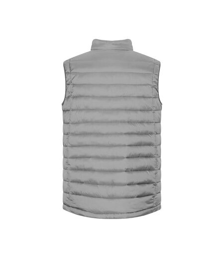 Doudoune Sans Manches Homme Nouveau Gris Clair Uni Promodoro