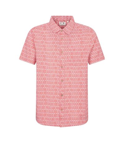 Chemise preston homme rouge corail vif Mountain Warehouse