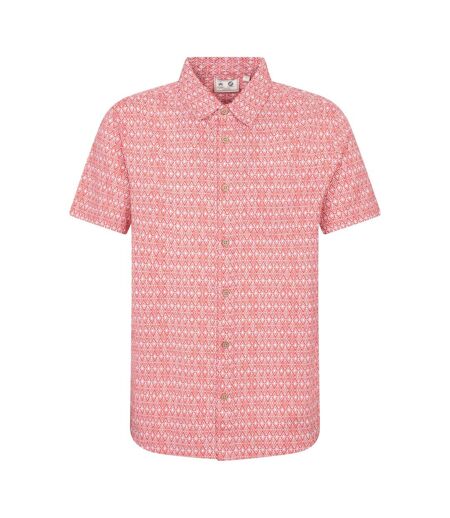 Chemise preston homme rouge corail vif Mountain Warehouse