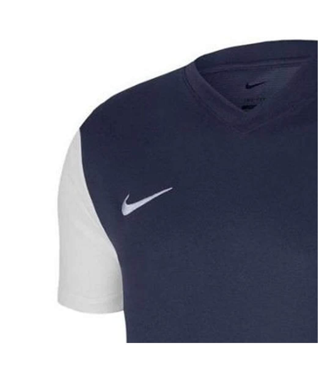 Mens Tiempo Premier Ii Dri-fit T-shirt Navy White Nike-3