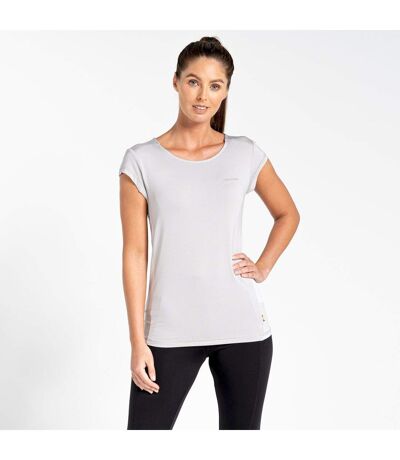 Craghoppers - T-shirt manches courtes ATMOS - Femme (Gris pâle) - UTCG1285