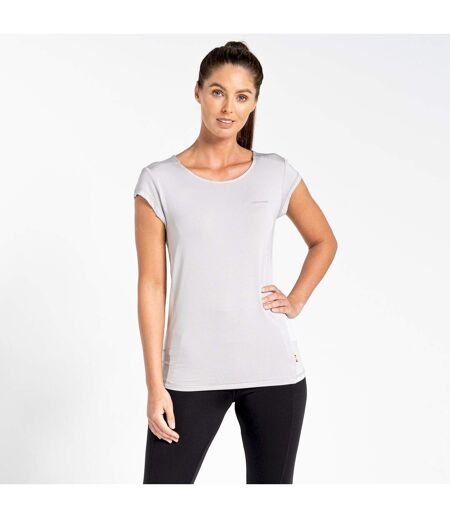 Craghoppers - T-shirt manches courtes ATMOS - Femme (Gris pâle) - UTCG1285