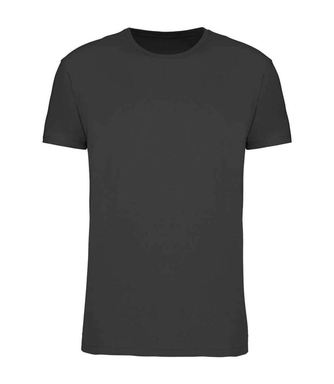 T-shirt unisexe à col ras du cou 190ic pour adultes gris foncé Kariban-1