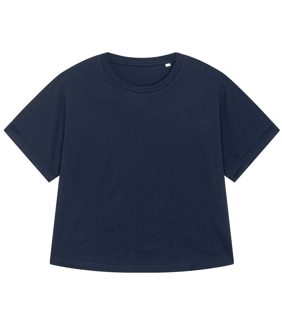 Womens/ladies Stella Collider Oversized T-shirt Navy Stanley-1