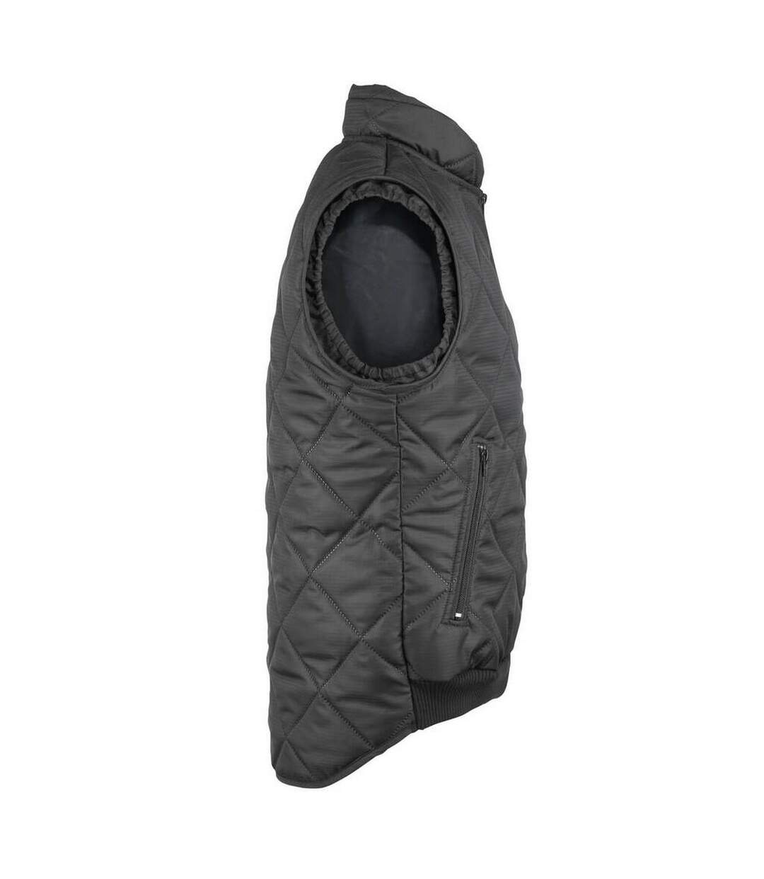 Mens Originals Moncton Quilted Thermal Gilet Black Mascot-3