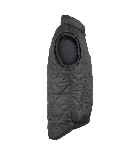 Mens Originals Moncton Quilted Thermal Gilet Black Mascot