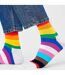 3 Pack Pride Coloured Gift Set Socks-3