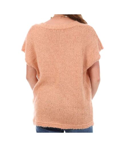 Gilet rose femme teddy smith laurie - l