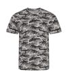 AWDis Mens Camouflage T-Shirt (Gray Camo)