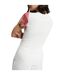 Womens/ladies Large Floral Slim T-shirt Ivory Ted Baker-3