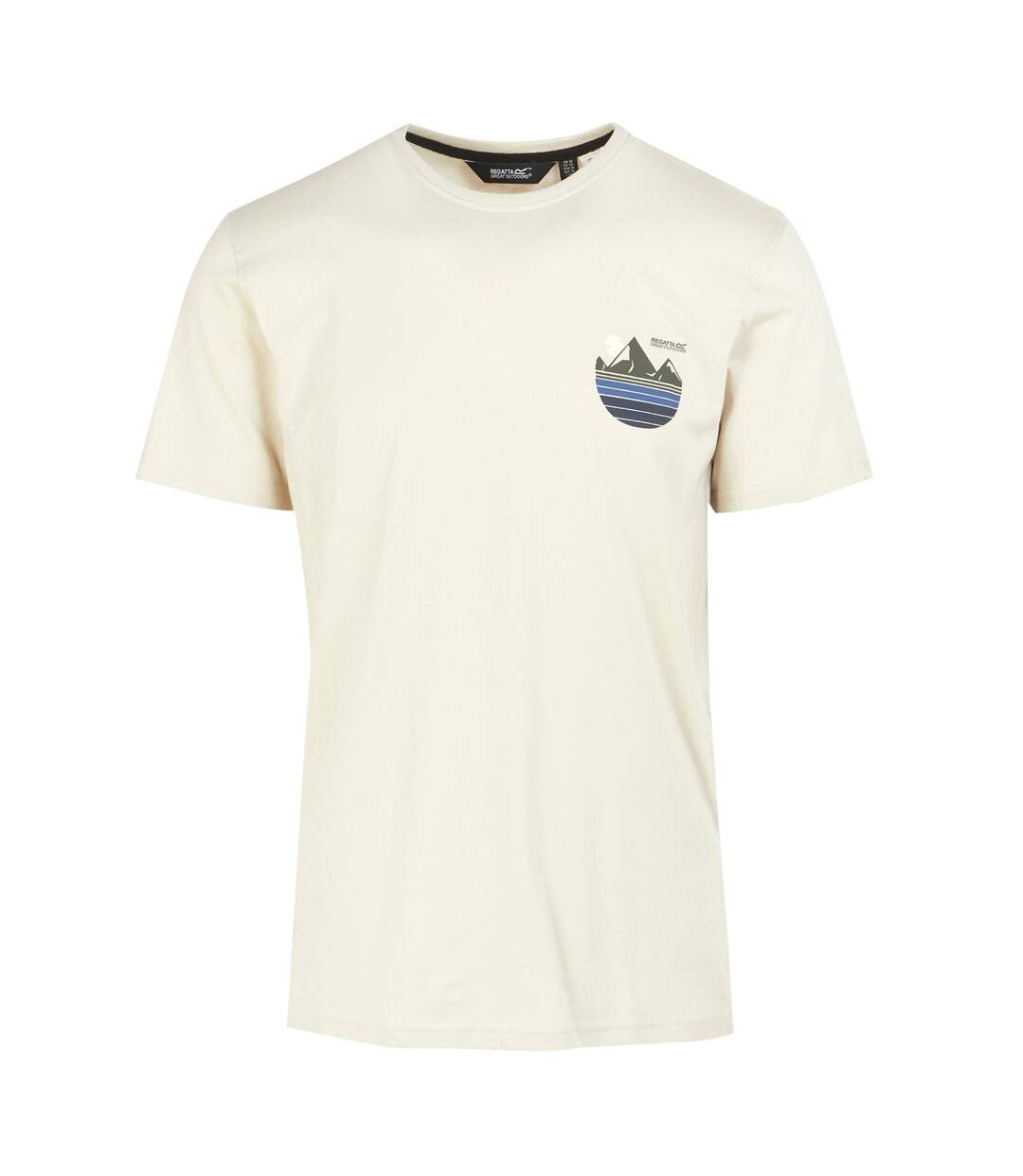 T-shirt cline homme blanc lunaire Regatta