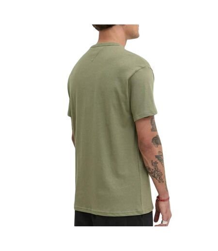 T-Shirt kaki homme tommy hilfiger linear0 - l
