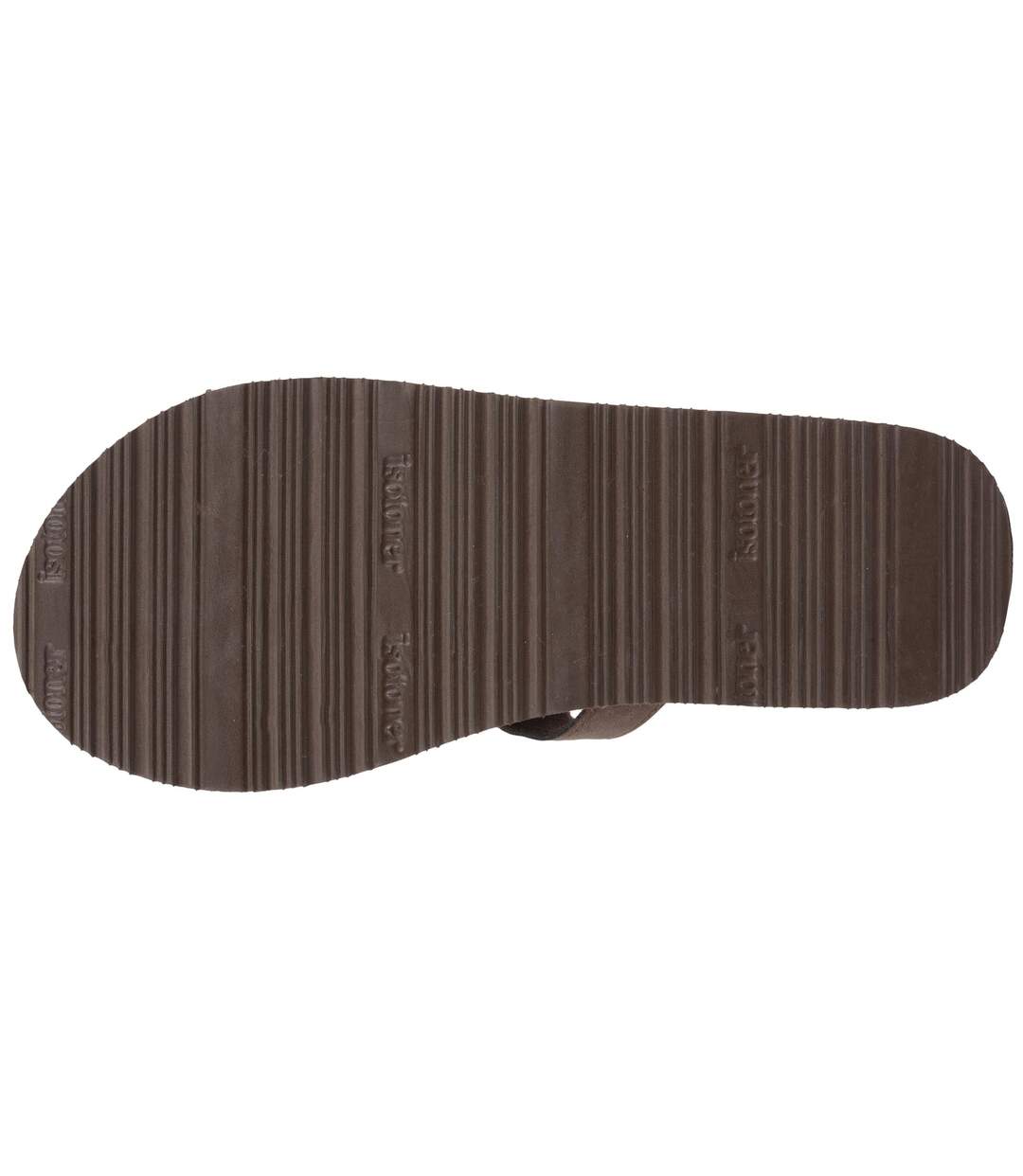 Isotoner Tongs femme très confortables, dessus sophistiqué-4