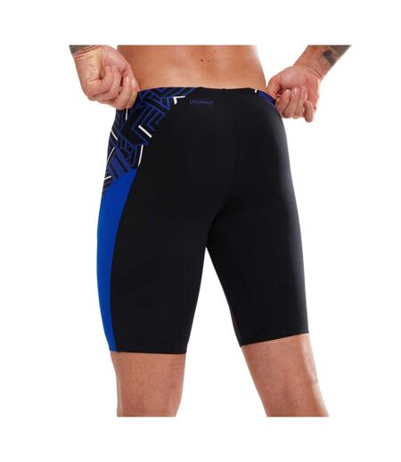 Jammer De Natation Natation Motif/style Géométrique Splice Homme Noir Speedo