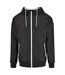 Veste Coupe-vent Homme Noir Blanc Build Your Brand-1