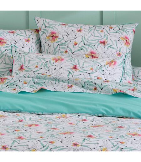 Taie d'oreiller percale de coton ROXANE