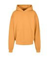 Build Your Brand Mens Ultra Heavyweight Hoodie (Forgotten Orange)
