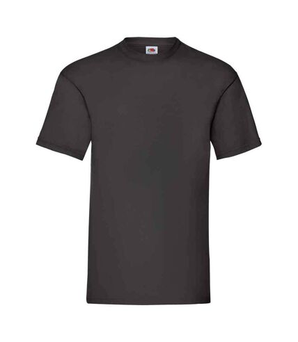 T-shirt valueweight homme noir Fruit of the Loom