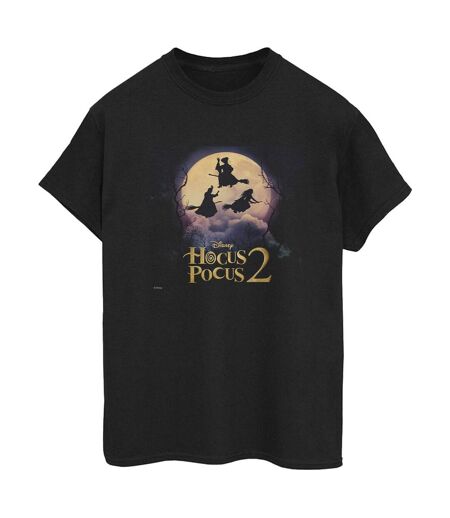 Disney - T-shirt HOCUS POCUS WITCHES FLYING - Femme (Noir) - UTBI20297