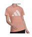 T-Shirt Saumon Femme Adidas Win 2.0 - S