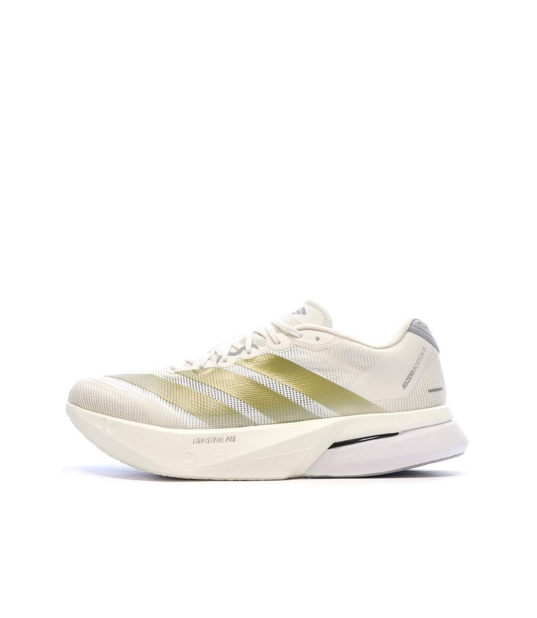 Chaussures running blanc/doré adidas adizero boston 13-1