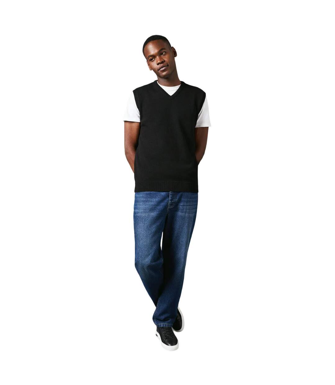 Gilet premium homme noir Maine-3