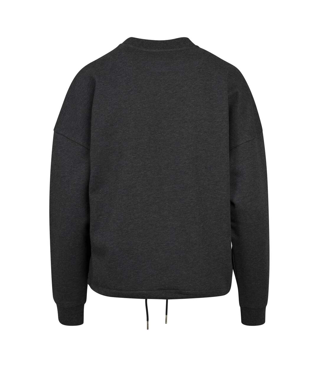 Sweat À Capuche Femme Charbon Chiné Build Your Brand-2