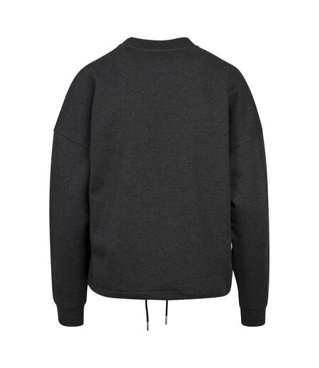 Sweat À Capuche Femme Charbon Chiné Build Your Brand