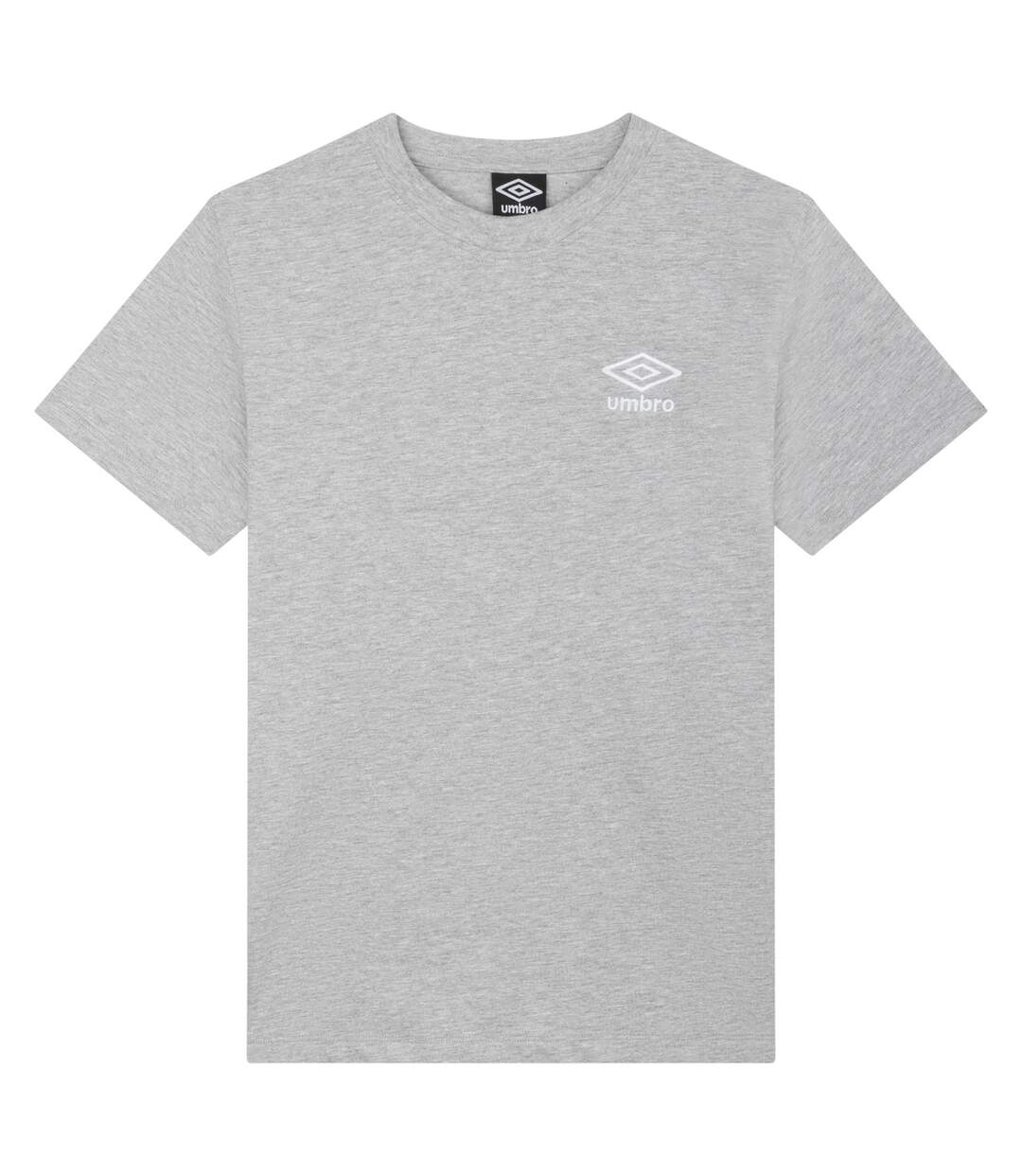 Womens/ladies core classic t-shirt grey marl/white Umbro-1