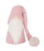 Père-Noël Gnome Déco Hiver 44cm Rose Clair-1