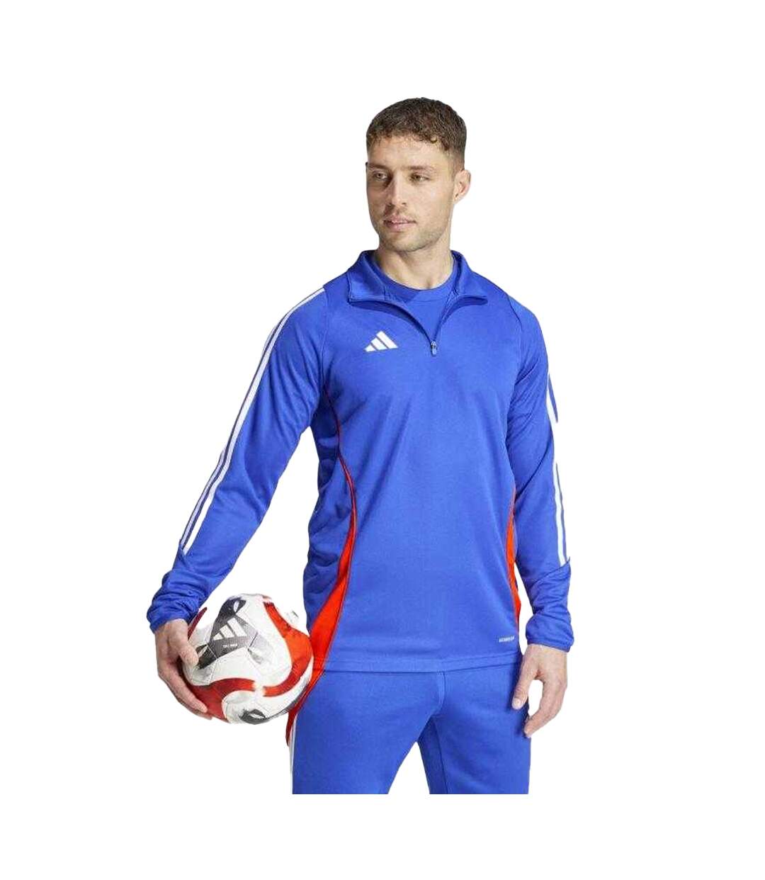 Haut Entraînement Tiro Homme Bleu Adidas-4