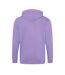 Mens full zip hoodie dusty lavender Awdis