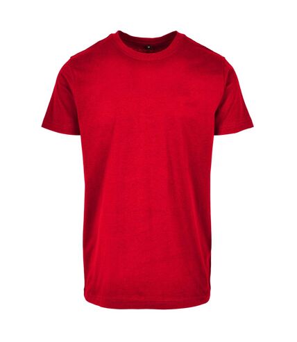 Build Your Brand Mens Basic Round Neck T-Shirt (Charcoal)