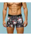 5 Pack Mens Cotton Rich Stretch Boxers with Elastic Waistband Underwear-5
