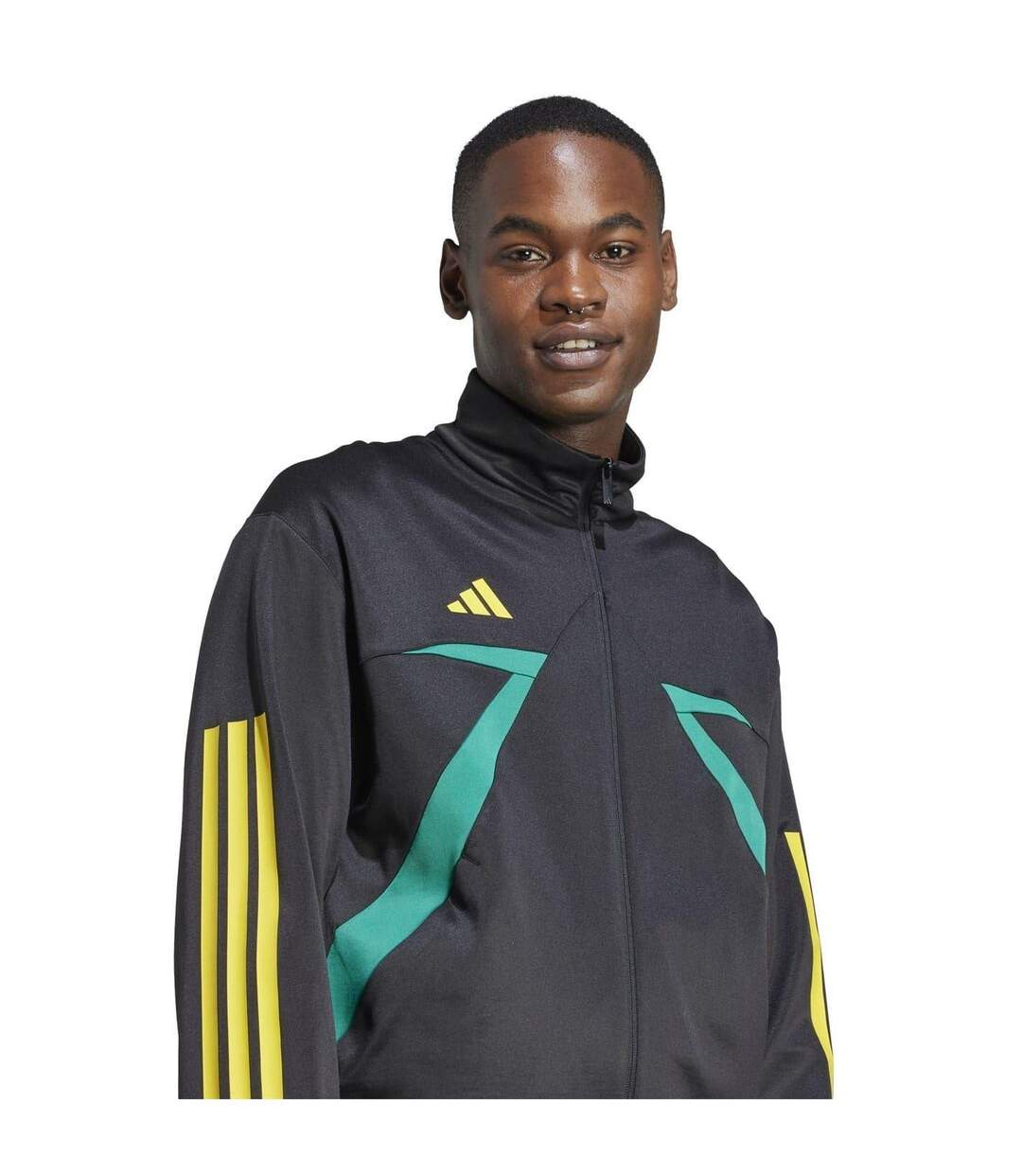 Unisex Adult House Of Tiro Nations Pack Long-sleeved Track Top Black Gold Adidas-4