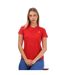 Womens/ladies Series-3 Short-sleeved T-shirt Red Skins-1