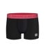 SERGE BLANCO Boxer Homme Coton HYPE Noir Rouge