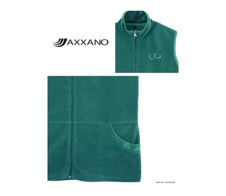 AXXANO AH1190 – Gilet sans manches polaire pour femme : confort et chaleur optimale
